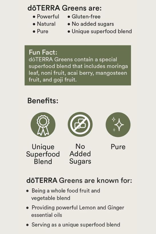 dōTERRA Greens | Canada
