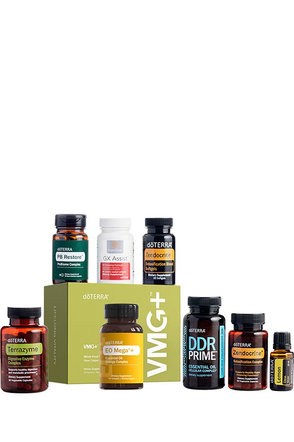dōTERRA Cleanse and Restore Kit with VMG and EO Mega – Home