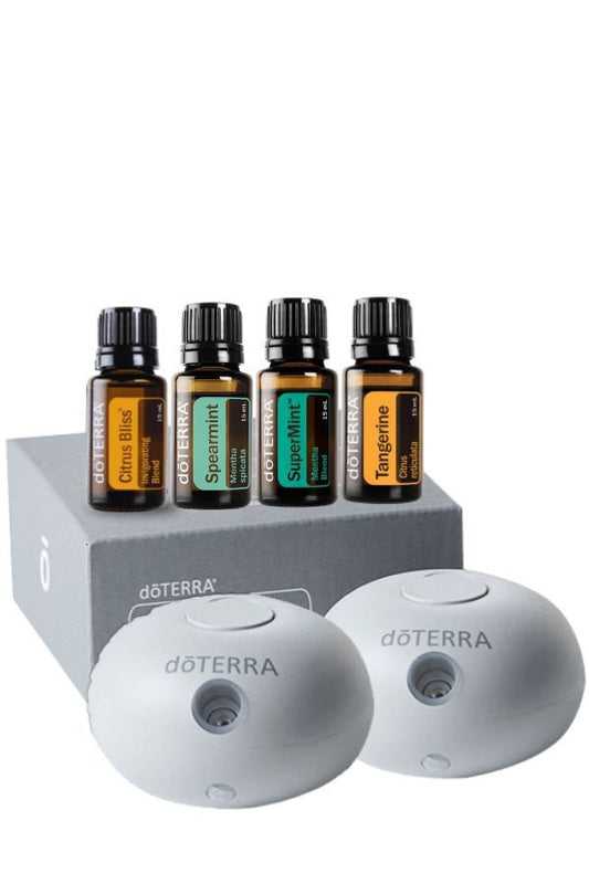 dōTERRA Bubble Diffusers with Citrus and Mint Bundle