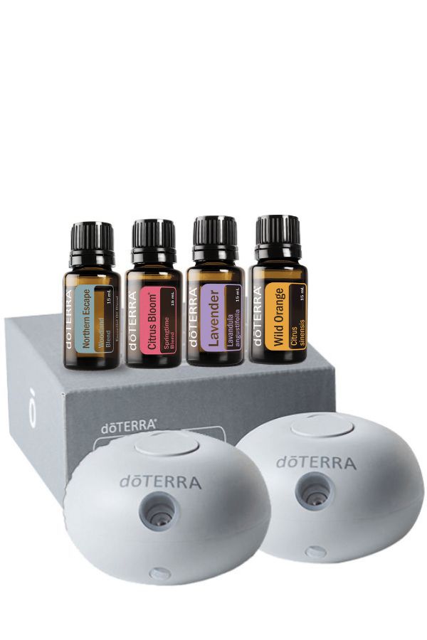 dōTERRA Bubble Diffusers with Floral and Forest Bundle