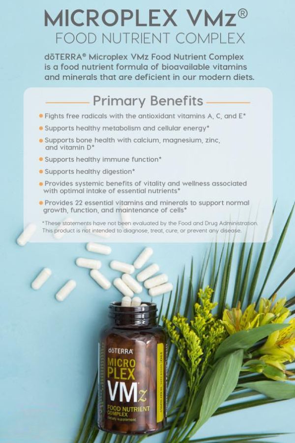 dōTERRA Microplex VMz Food Nutrient Complex