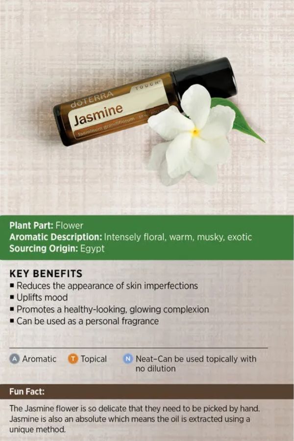 dōTERRA Jasmine エッセンシャルオイル 10ml dōTERRA Jasmine Touch® | dōTERRA Canada – Home Essential
