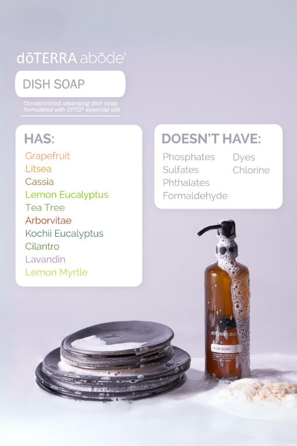 doTERRA Abōde Dish Soap (2 Pack)