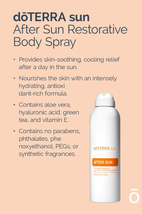 dōTERRA After Sun Restorative Body Spray