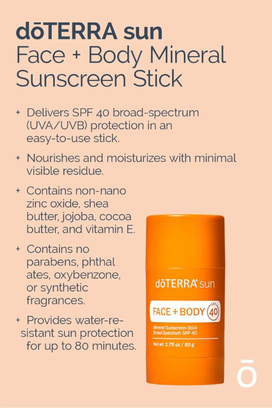 dōTERRA Face & Body Mineral Sunscreen Stick