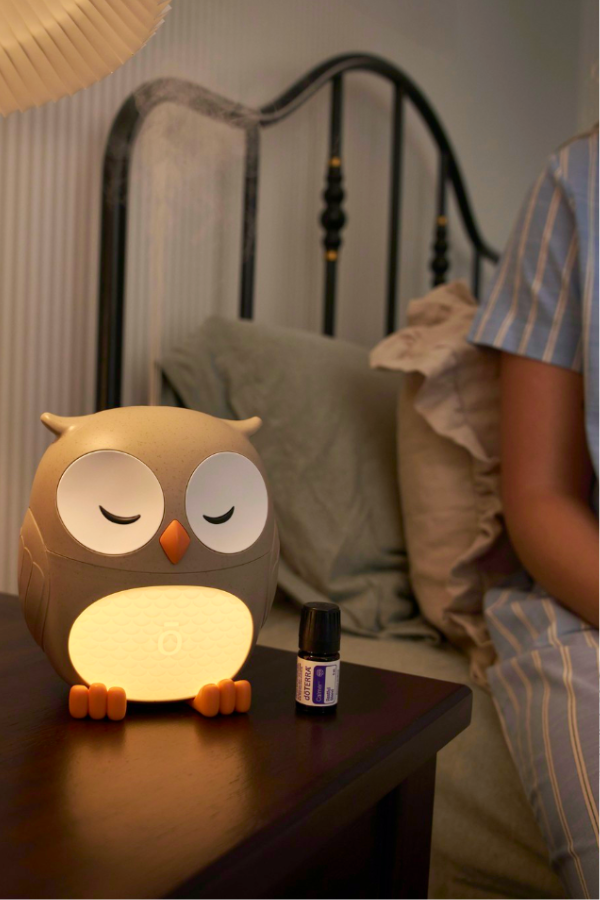 doTERRA Owl Diffuser with Calmer Blend