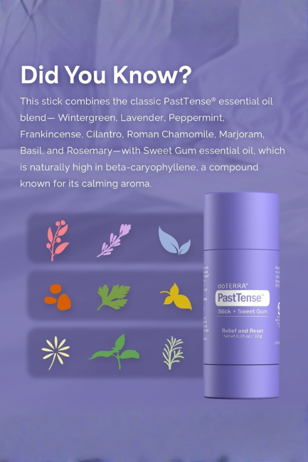 doTERRA PastTense Stick + Sweet Gum