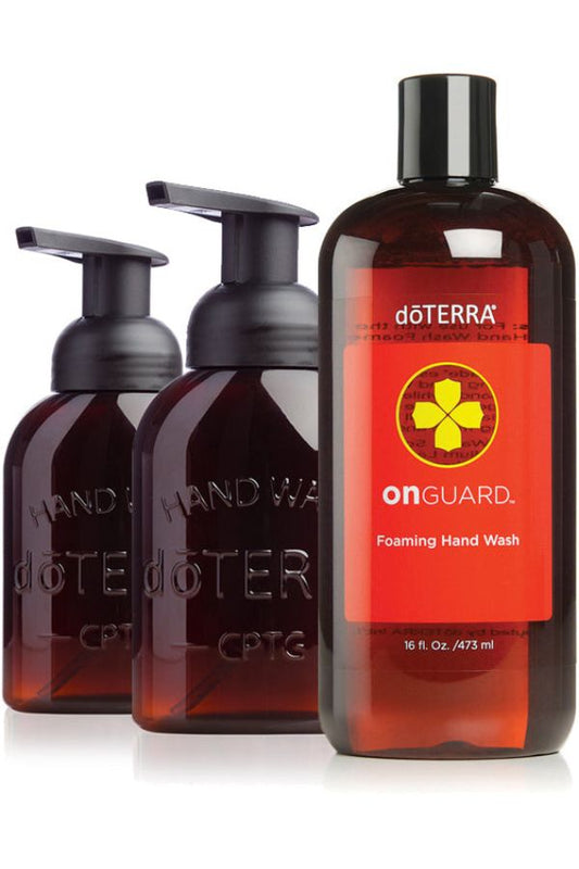 dōTERRA On Guard® Foaming Hand Wash with 2 Dispensers