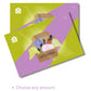 doTERRA gift card packaging with text on how to purchase