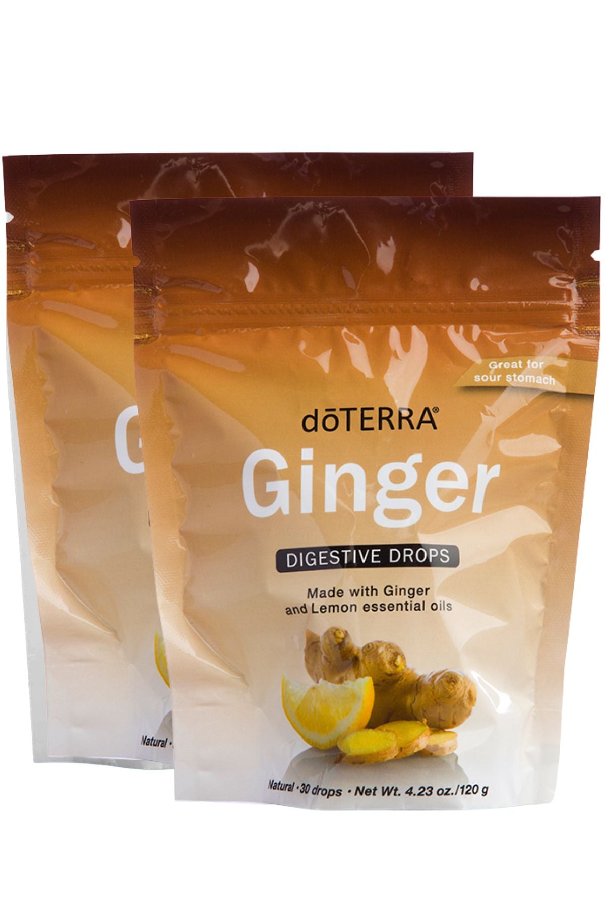 doTERRA Ginger Digestive Drops (2 Pack)