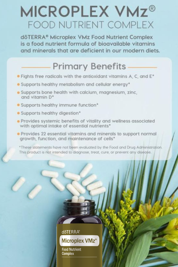 dōTERRA Microplex VMz Food Nutrient Complex