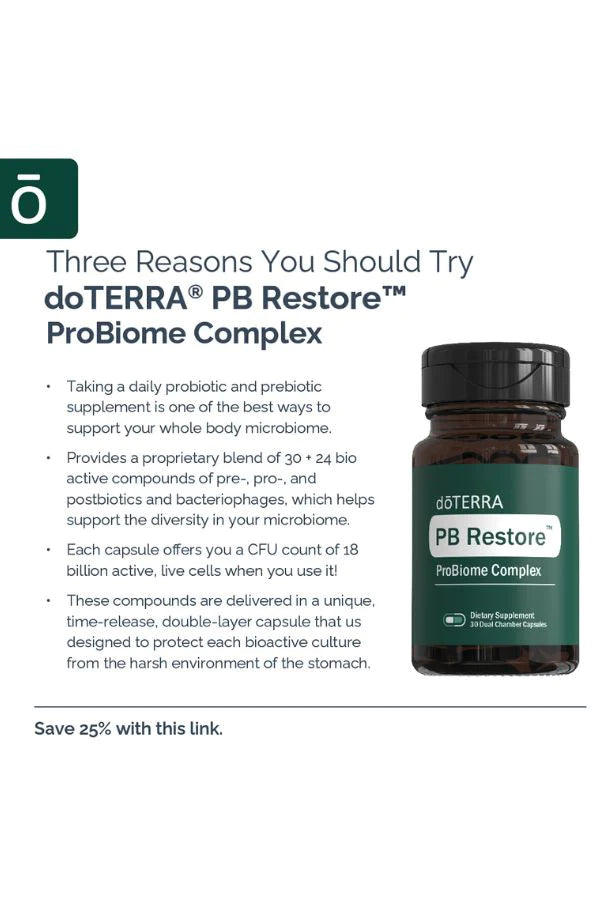 dōTERRA PB Restore ProBiome Complex