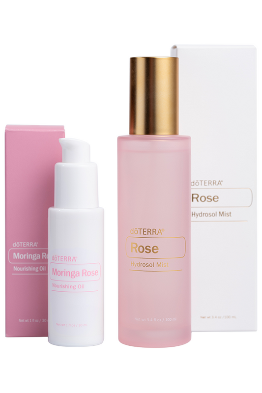 doTERRA Rose Hydrosol and Moringa Rose Oil Bundle