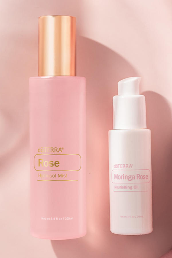 doTERRA Rose Hydrosol and Moringa Rose Oil Bundle
