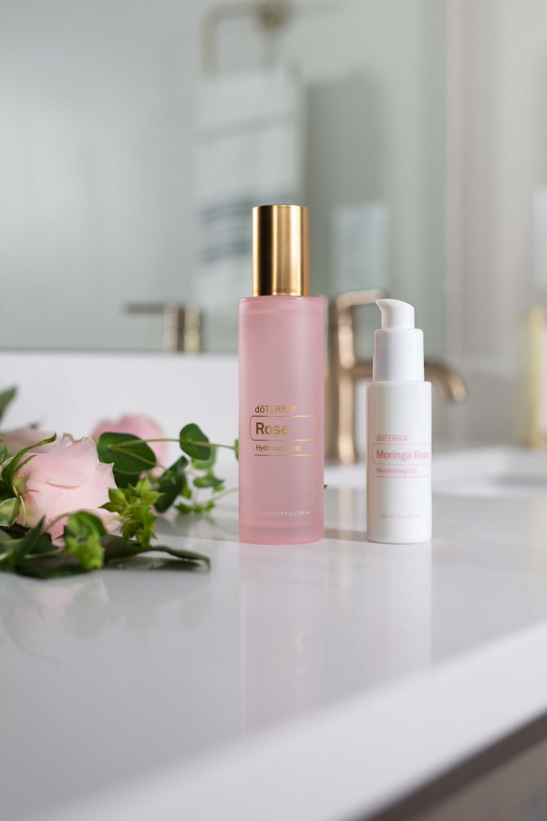 doTERRA Rose Hydrosol and Moringa Rose Oil Bundle
