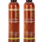 Two amber bottles of Terra Salon Essentials Protecting Shampoo with black caps, shown side by side on a white background. doTERRA Salon Essentials Shampoo (2 Pack)