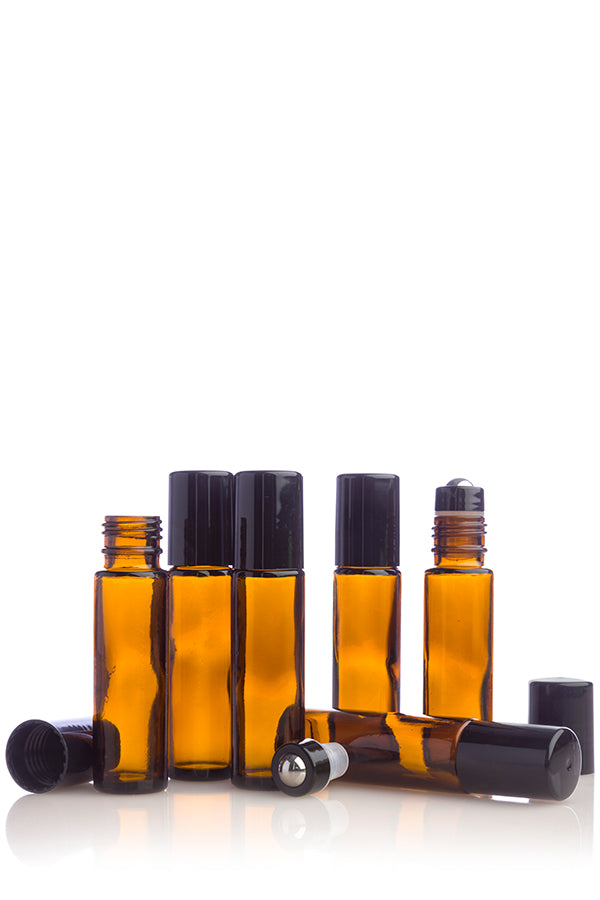 Amber Roller Bottles 10 mL 6pk | doTERRA Canada