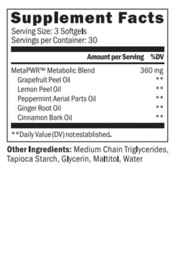 dōTERRA MetaPWR Softgels - 2 Pack