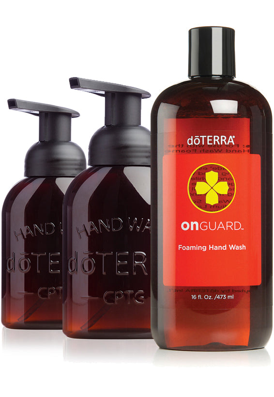 dōTERRA On Guard® Foaming Hand Wash with 2 Dispensers